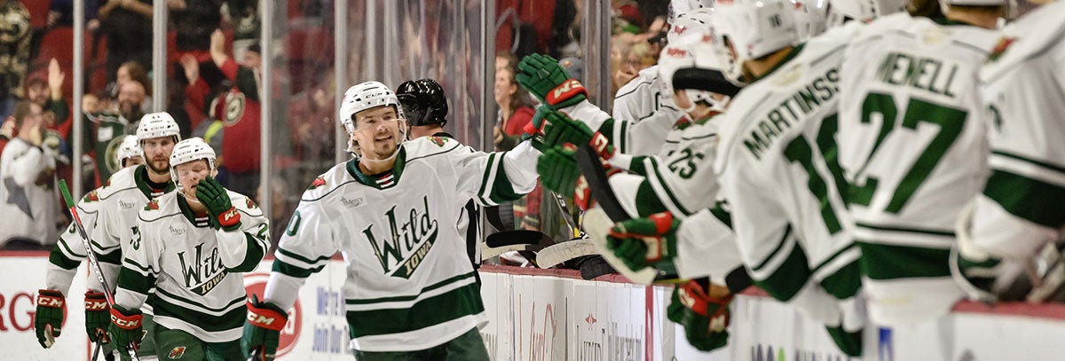 ROOKIES INSTRUMENTAL IN IOWA WILD'S EARLY SEASON SUCCESS