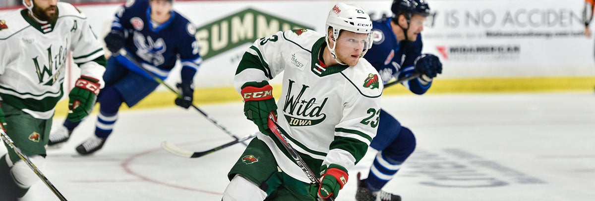 IOWA WILD FORWARD MASON SHAW SET TO MAKE SEASON DEBUT