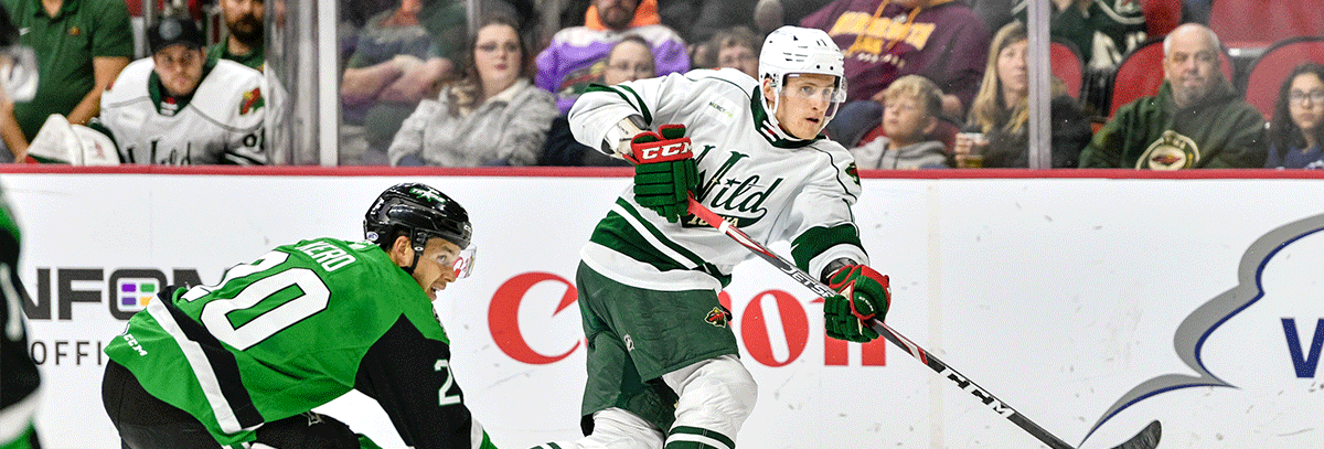 MINNESOTA WILD RECALLS GREG PATERYN, NICO STURM FROM IOWA