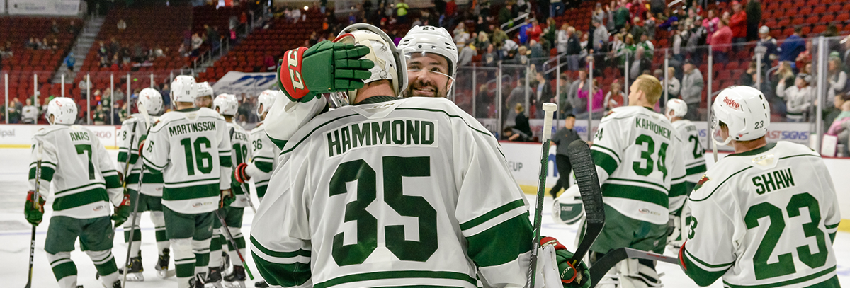 ANDREW HAMMOND BRINGS EXPERIENCE, STABILITY TO IOWA WILD