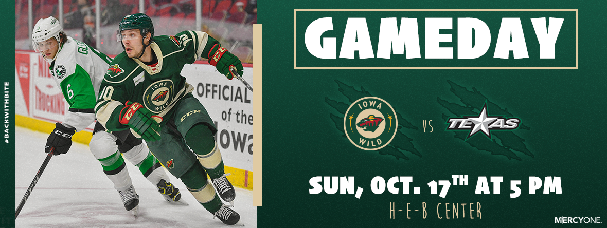 GAME PREVIEW - IOWA WILD AT TEXAS STARS