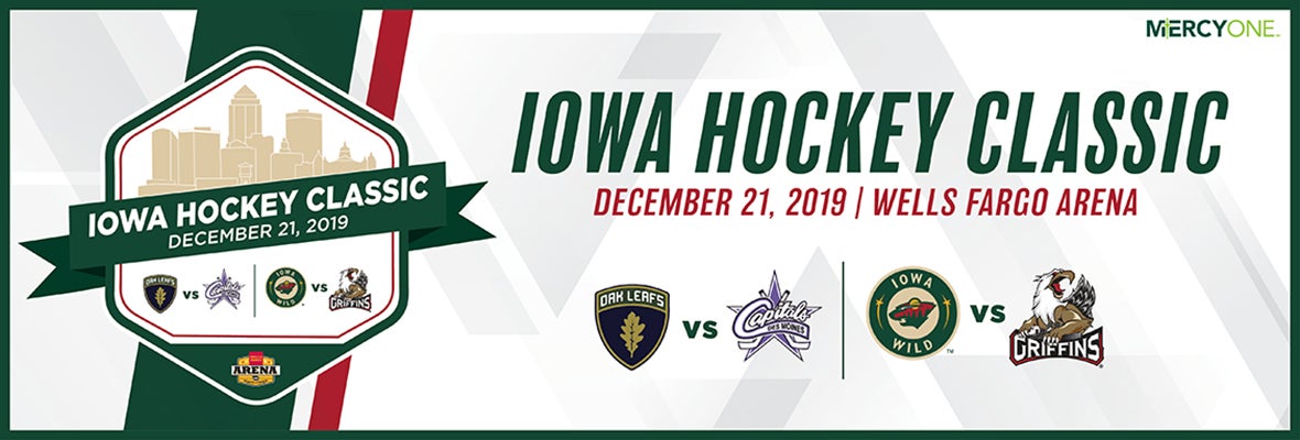 IOWA WILD ANNOUNCES ‘IOWA HOCKEY CLASSIC’ ON DEC. 21