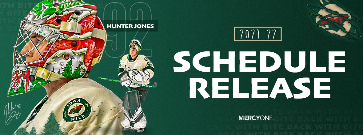 IOWA WILD ANNOUNCES FULL 2021-22 SCHEDULE