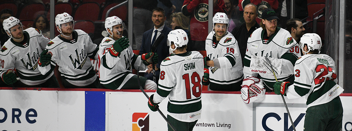 MINNESOTA WILD REASSIGNS FORWARD MASON SHAW TO IOWA