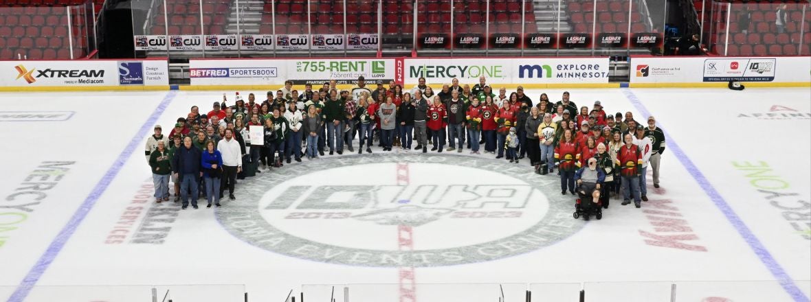 Iowa Wild on X: Absolute 🔥 Join us for the Iowa Hockey Classic