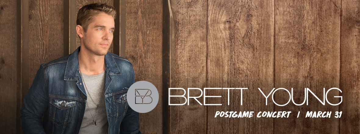 WILD ANNOUNCES BRETT YOUNG CONCERT FOR MARCH 31