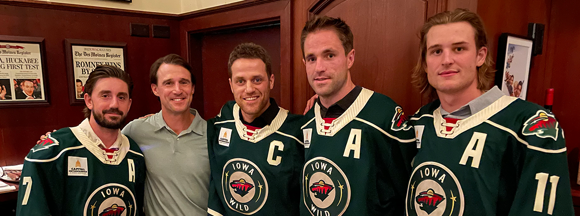 IOWA WILD ANNOUNCES CAPTAINS FOR 2023-24 SEASON