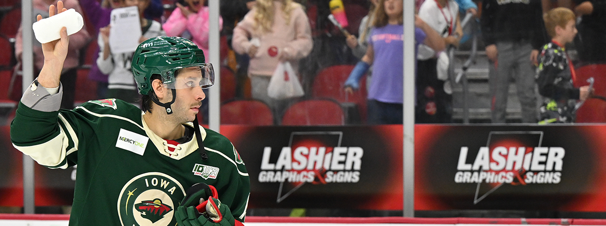 MINNESOTA WILD REASSIGNS CRAMAROSSA TO IOWA