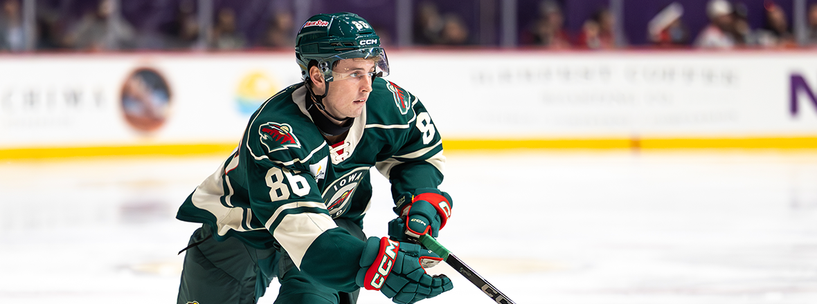 IOWA WILD SIGNS FORWARD JEAN-LUC FOUDY TO AHL CONTRACT 