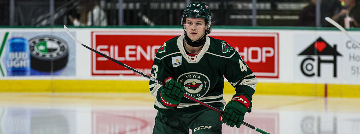 MINNESOTA WILD RECALLS HUNTER HAIGHT FROM IOWA