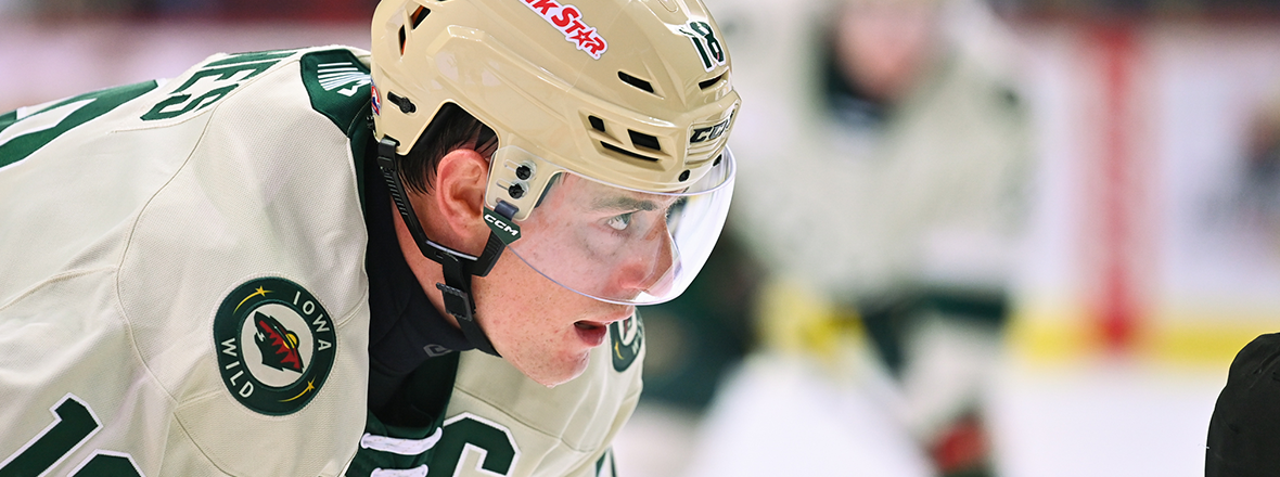 MINNESOTA WILD RECALLS FORWARD BEN JONES FROM IOWA