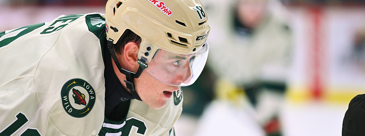 MINNESOTA WILD RECALLS FORWARD BEN JONES FROM IOWA