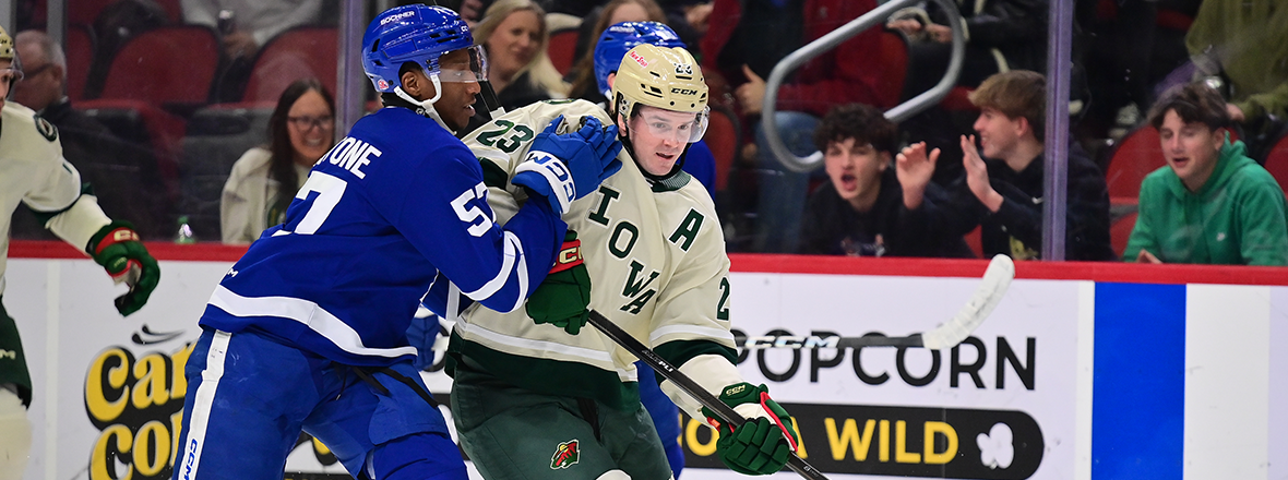 MINNESOTA WILD RECALLS DEFENSEMAN MATT KIERSTED FROM IOWA