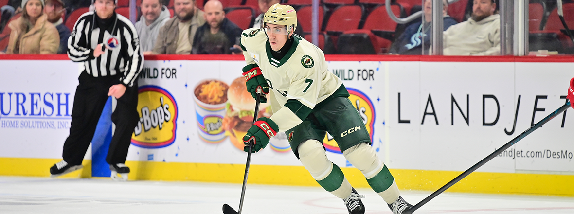 MINNESOTA WILD RECALLS DEFENSEMAN CARSON LAMBOS