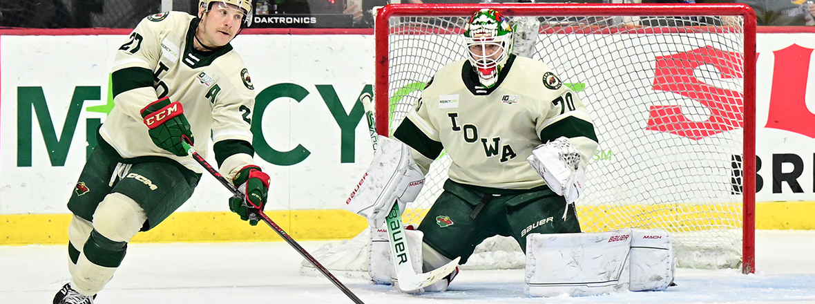 MINNESOTA WILD REASSIGNS ZANE MCINTYRE TO IOWA