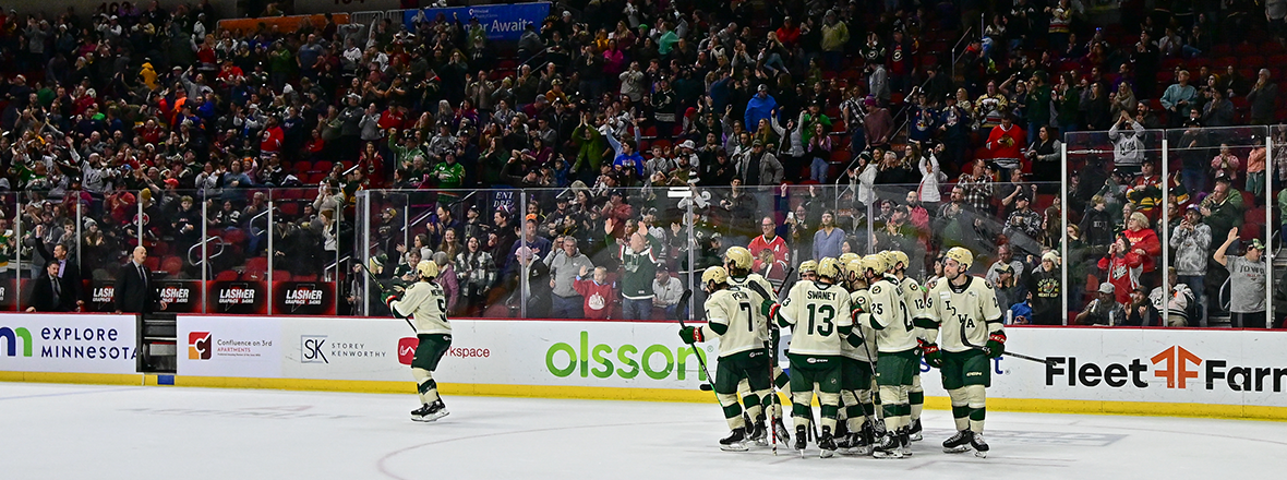 MERMIS SCORES OVERTIME WINNER, WILD BEAT ICEHOGS 2-1