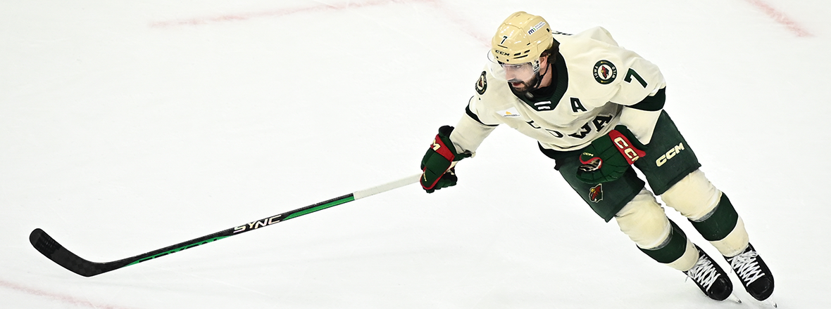 MINNESOTA WILD RECALLS CENTER NIC PETAN FROM IOWA 