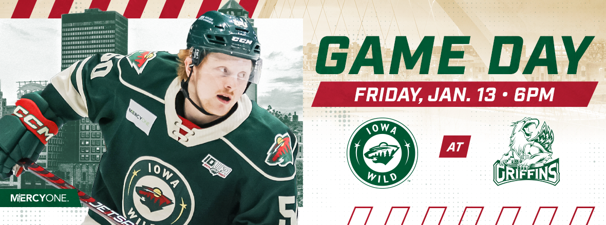 GAME PREVIEW: IOWA WILD AT GRAND RAPIDS GRIFFINS