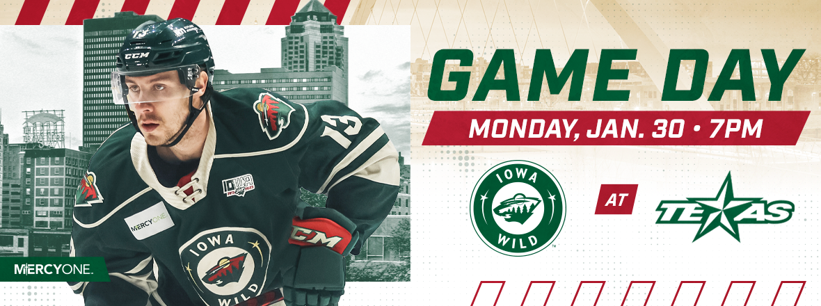 GAME PREVIEW: IOWA WILD AT TEXAS STARS