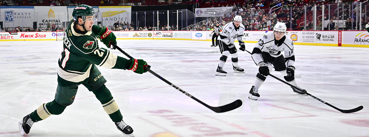 GAME PREVIEW: IOWA WILD AT ONTARIO REIGN