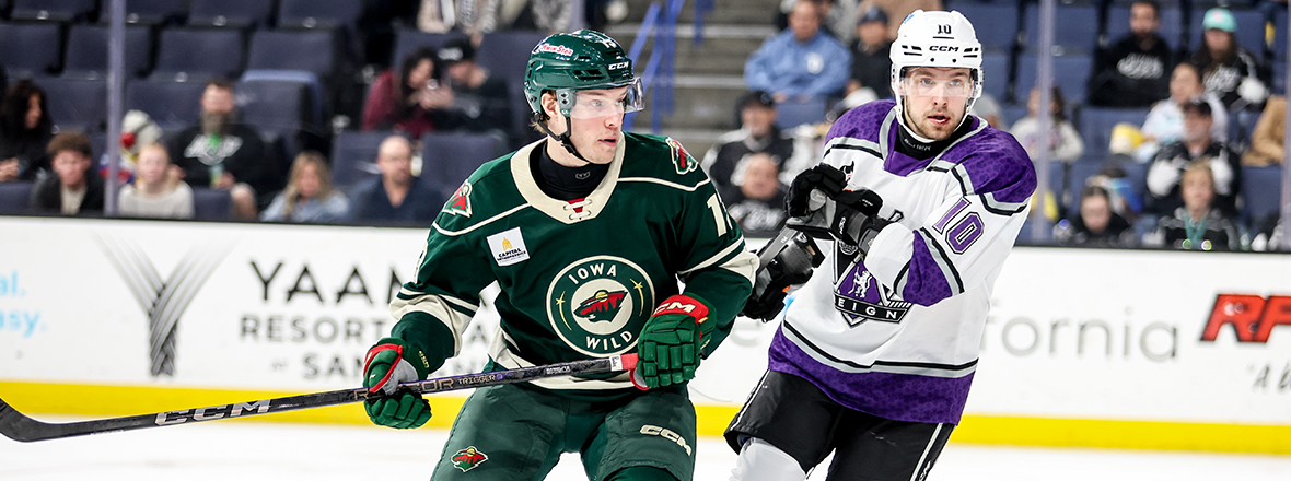 GAME PREVIEW: IOWA WILD AT ONTARIO REIGN