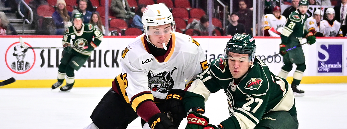 GAME PREVIEW: IOWA WILD AT CHICAGO WOLVES