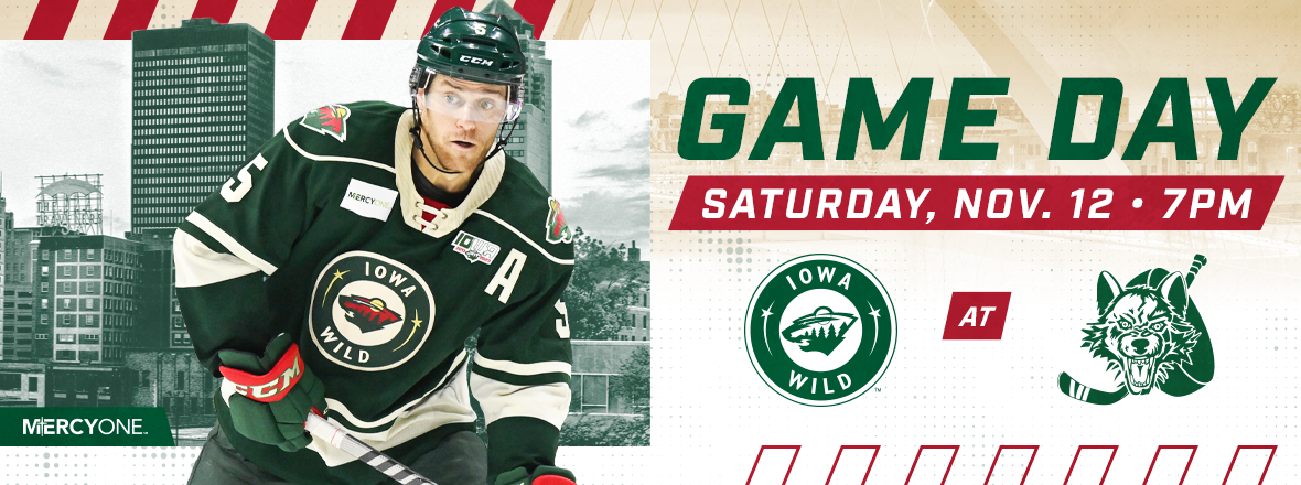 GAME PREVIEW: IOWA WILD AT CHICAGO WOLVES