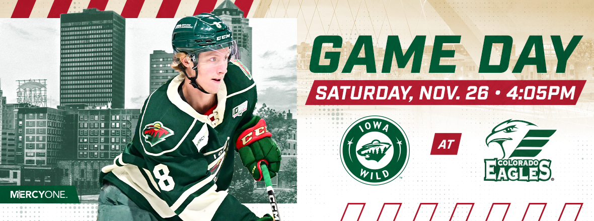 GAME PREVIEW: IOWA WILD AT COLORADO EAGLES