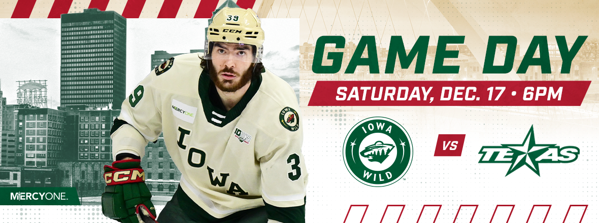 GAME PREVIEW: IOWA WILD VS. TEXAS STARS