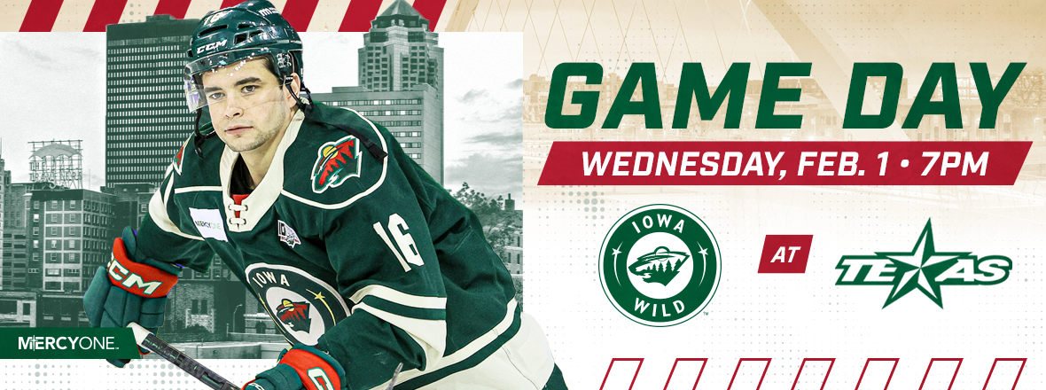 GAME PREVIEW: IOWA WILD AT TEXAS STARS