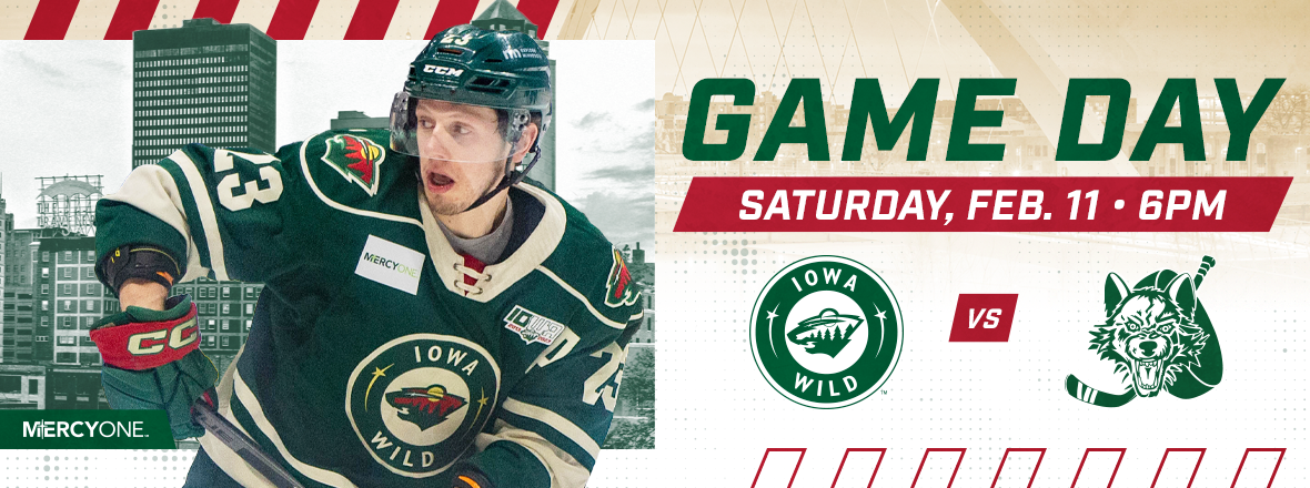 GAME PREVIEW: IOWA WILD VS. CHICAGO WOLVES 