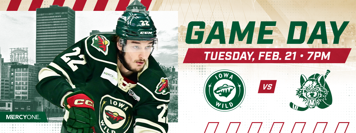 GAME PREVIEW: IOWA WILD VS. CHICAGO WOLVES