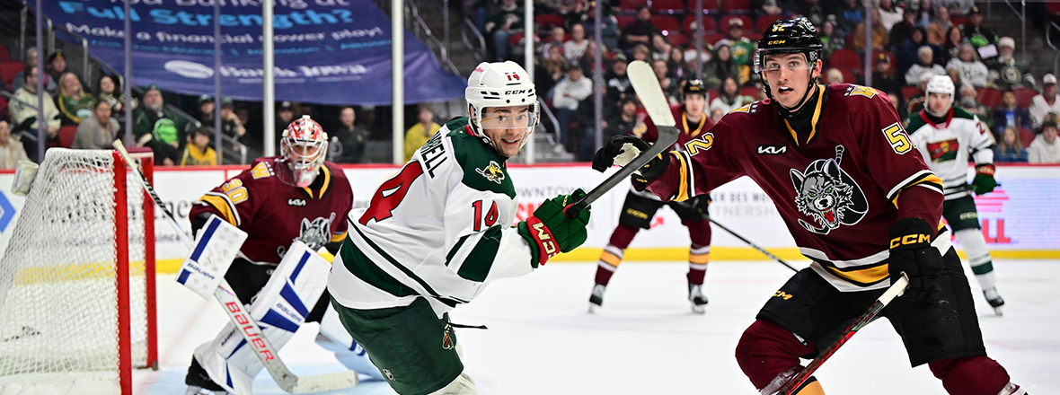 GAME PREVIEW: IOWA WILD AT CHICAGO WOLVES