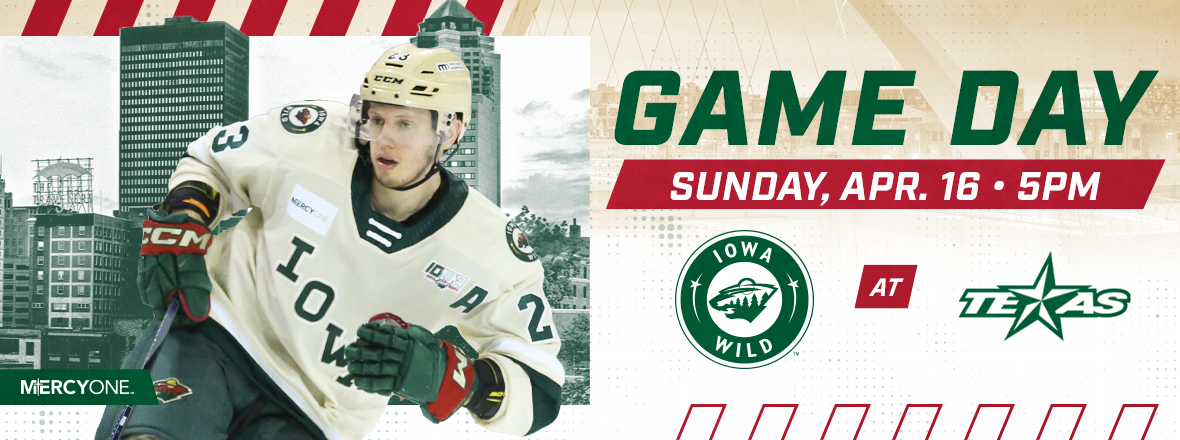 GAME PREVIEW: IOWA WILD AT TEXAS STARS 