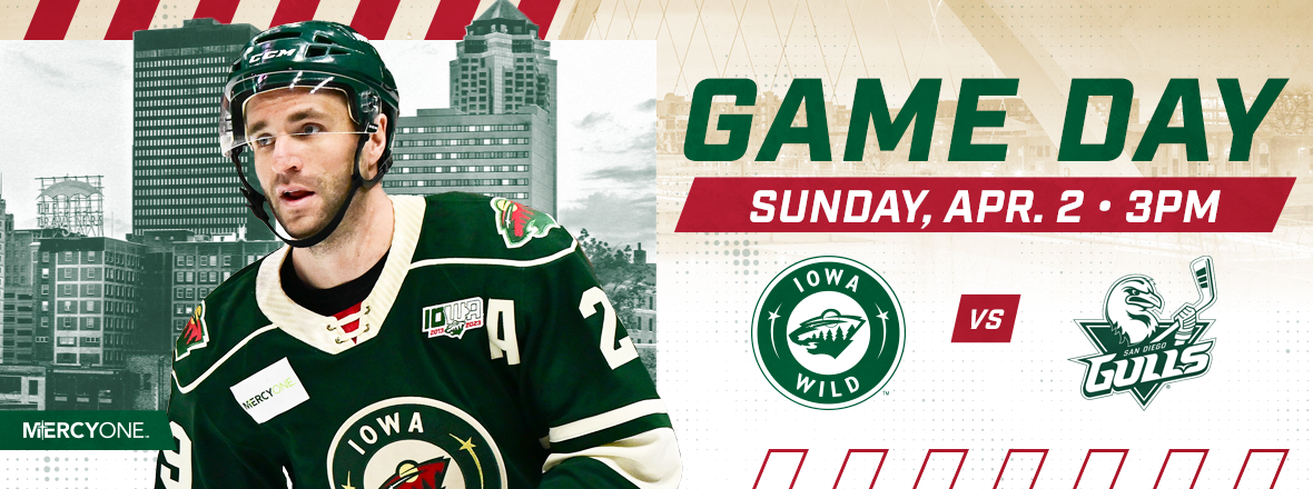 GAME PREVIEW: IOWA WILD VS. SAN DIEGO GULLS