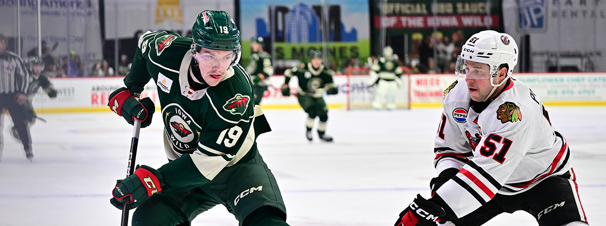 GAME PREVIEW: IOWA WILD VS. ROCKFORD ICEHOGS