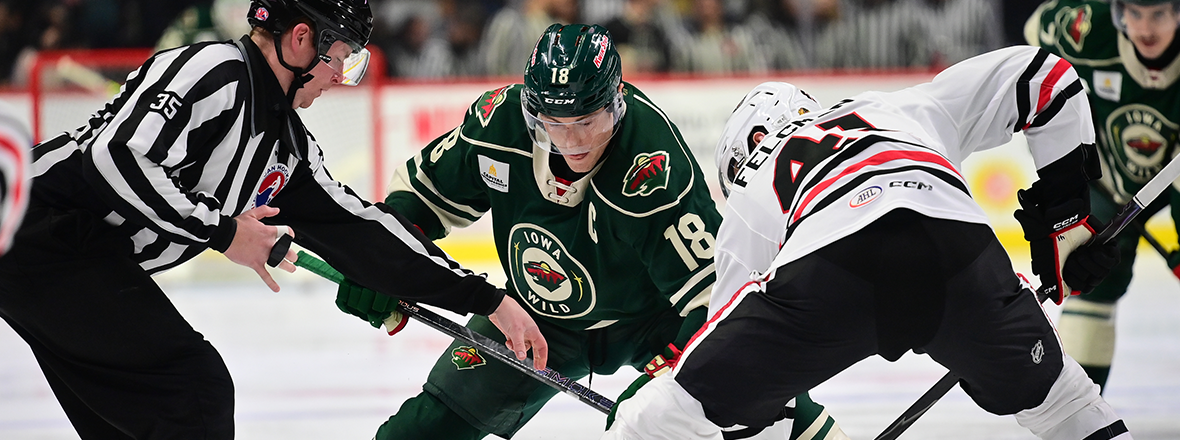 GAME PREVIEW: IOWA WILD AT ROCKFORD ICEHOGS
