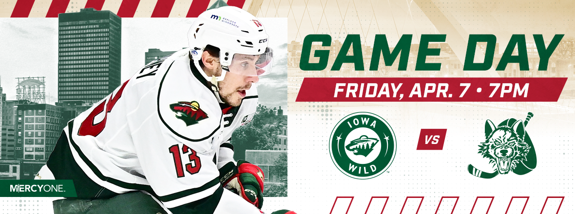 GAME PREVIEW: IOWA WILD VS. CHICAGO WOLVES