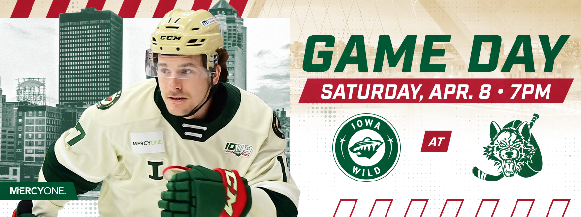 GAME PREVIEW: IOWA WILD AT CHICAGO WOLVES