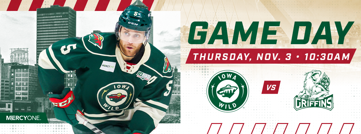 GAME PREVIEW: IOWA WILD VS. GRAND RAPIDS GRIFFINS