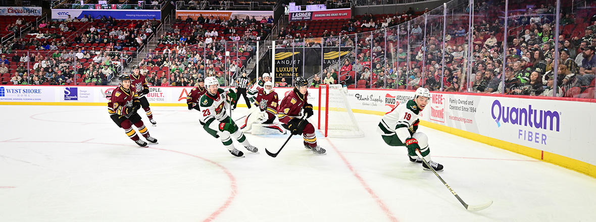 IOWA FALLS 4-1 TO CHICAGO ON OPENING NIGHT