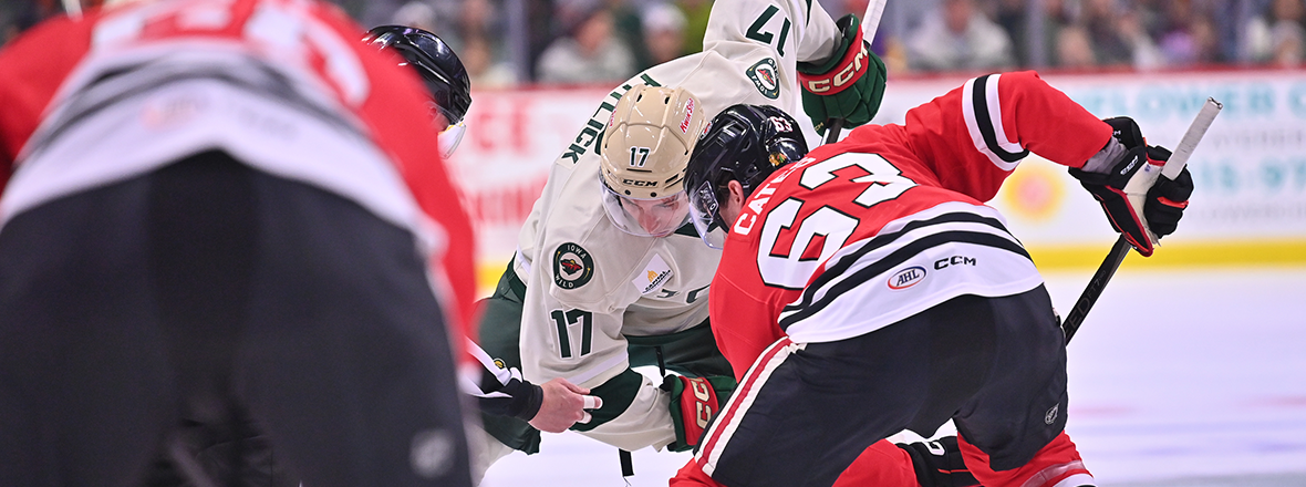 PITLICK SCORES TWICE IN 6-2 LOSS TO ROCKFORD