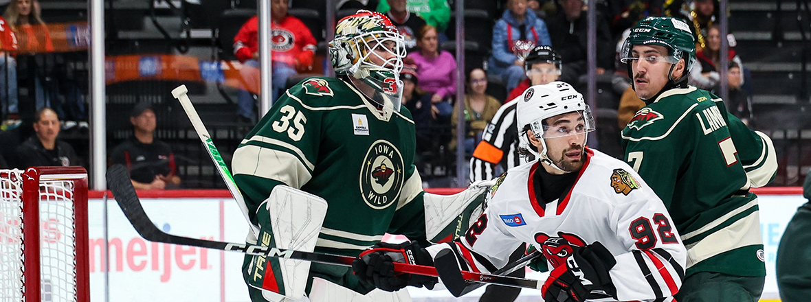 ROUSSEAU EARNS FIRST AHL SHUTOUT, IOWA WINS 2-0