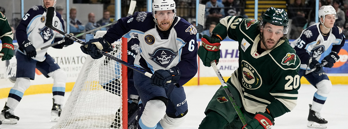 THREE GOAL SECOND LIFTS MILWAUKEE TO 3-1 WIN OVER IOWA