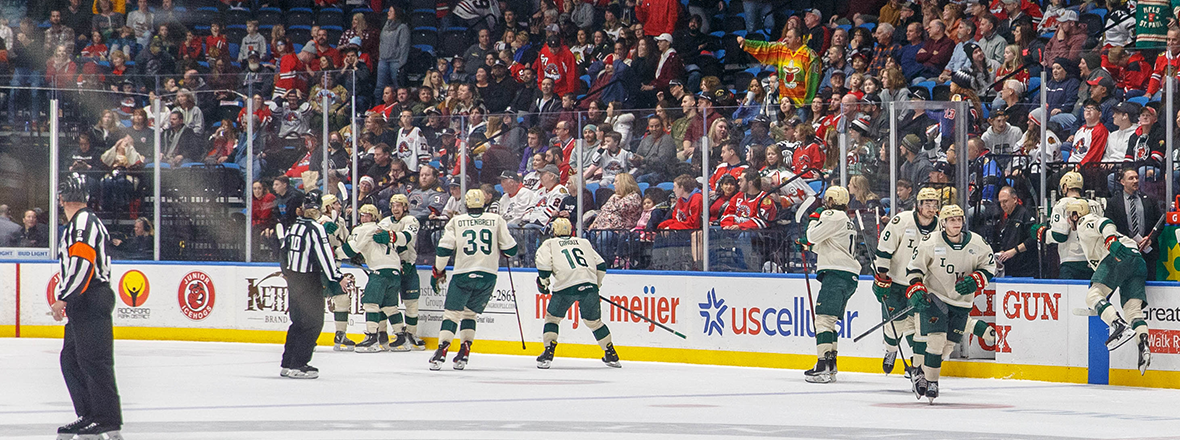 RONNING SCORES OVERTIME WINNER, WILD SWEEP ICEHOGS
