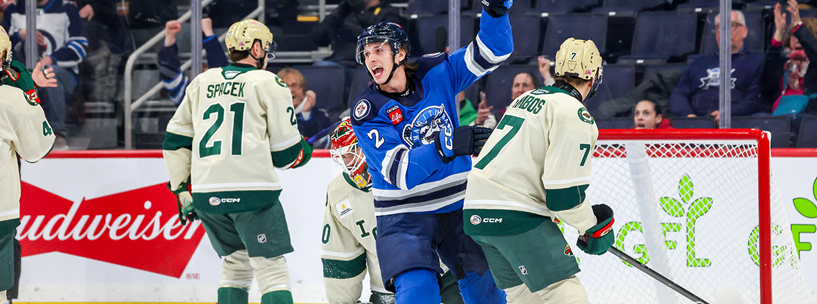 MANITOBA OPENS WEEKEND SERIES WITH 6-1 DEFEAT OF IOWA