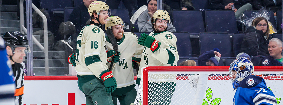 IOWA DOMINATES, SHUTS OUT MANITOBA 6-0