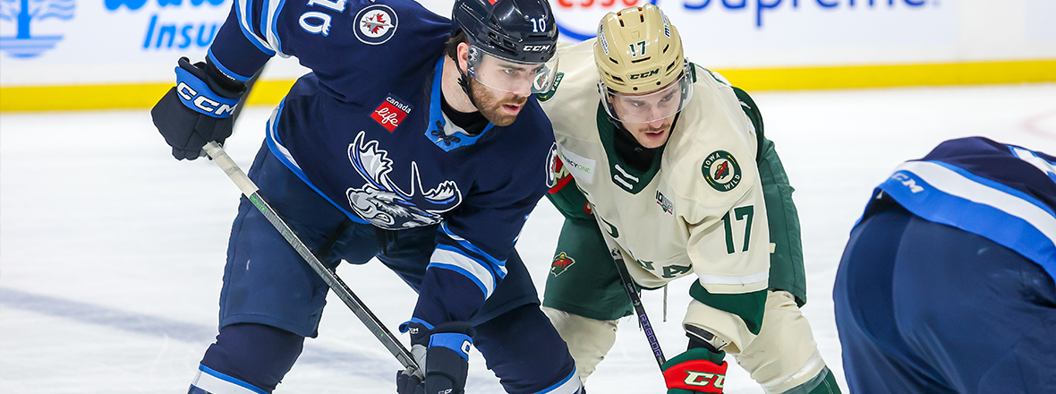 WILD DROP 4-2 DECISION TO MOOSE IN MANITOBA