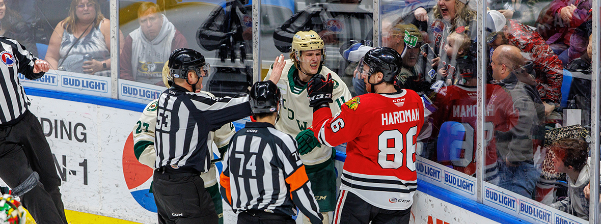 WILD SHUT OUT ICEHOGS, WIN 2-0 IN ROCKFORD