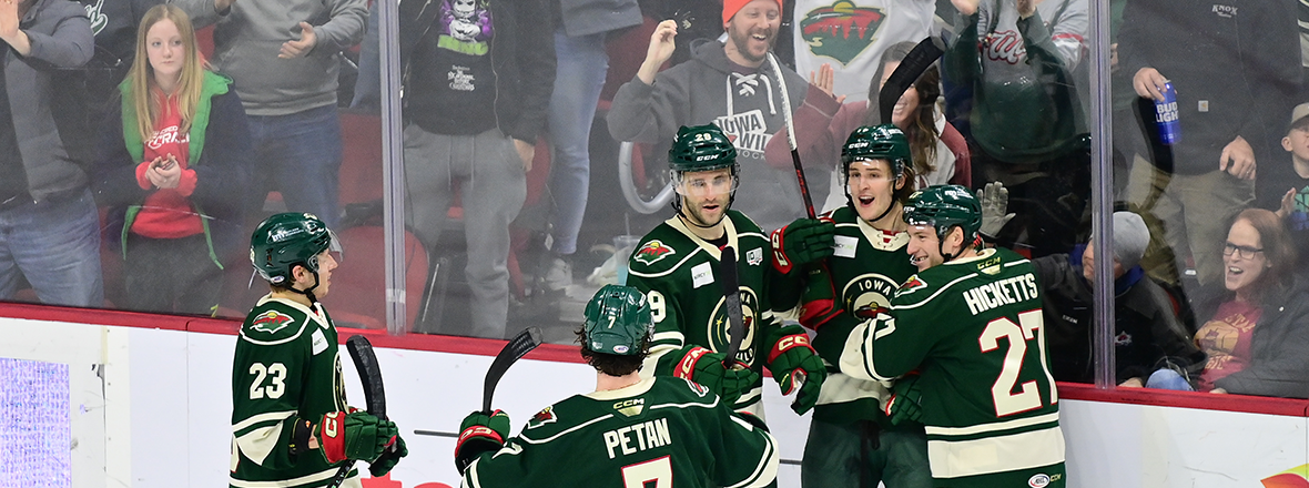 WILD TAKE FIFTH STRAIGHT WIN IN 4-2 COMEBACK VICTORY